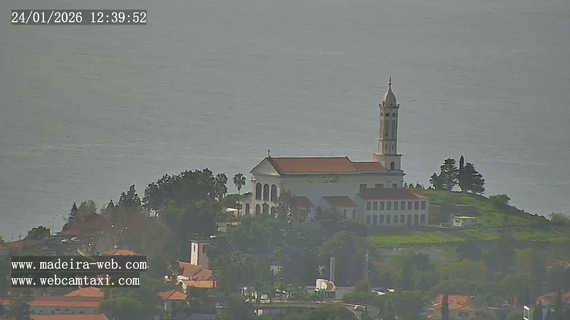 Funchal City  Skyline Live Cam from Sao Roque - Funchal, Madeira, Portugal