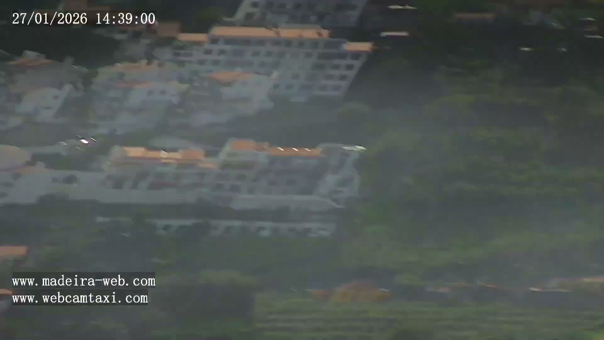 Funchal City  Skyline Live Cam from Sao Roque - Funchal, Madeira, Portugal