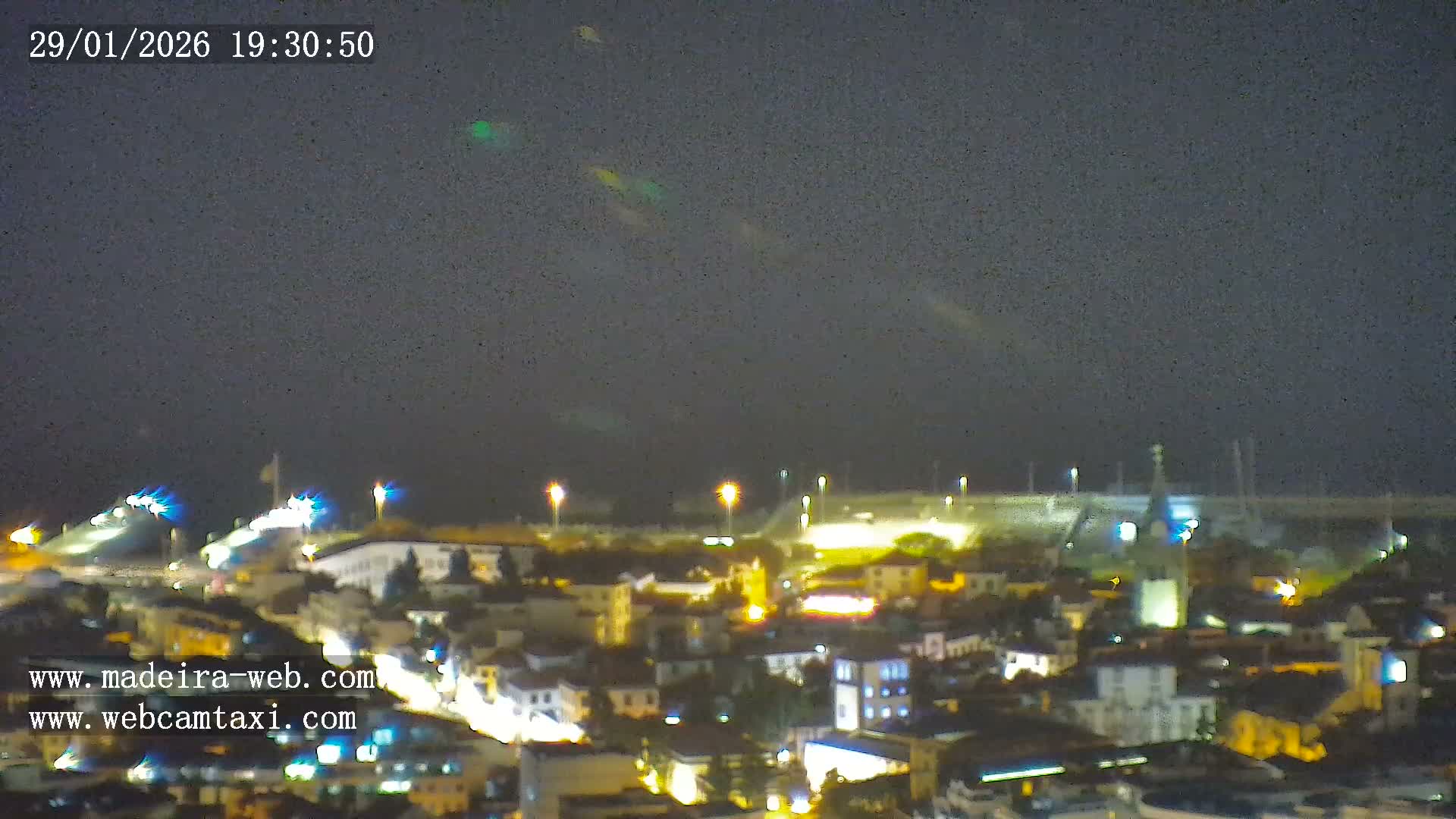 Funchal City  Skyline Live Cam from Sao Roque - Funchal, Madeira, Portugal