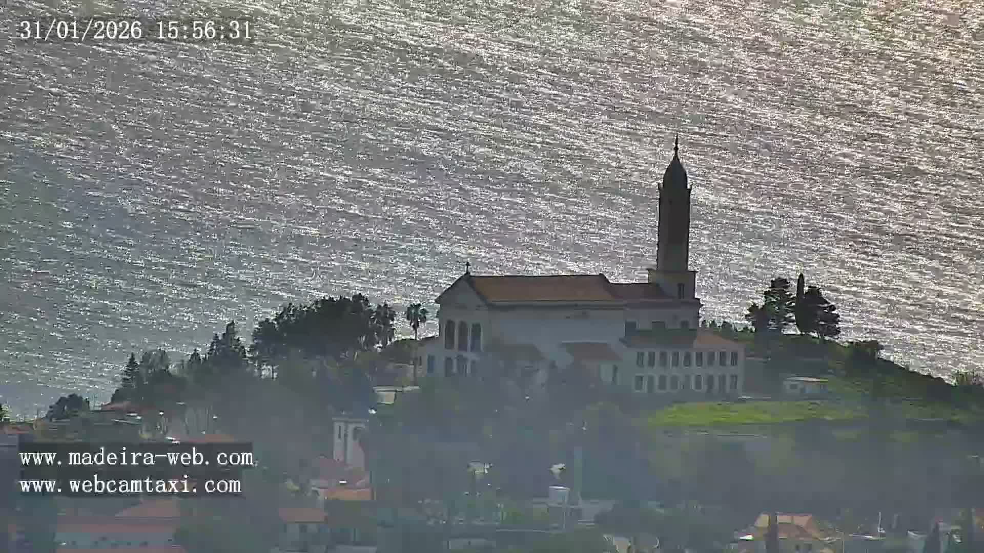 Funchal City  Skyline Live Cam from Sao Roque - Funchal, Madeira, Portugal