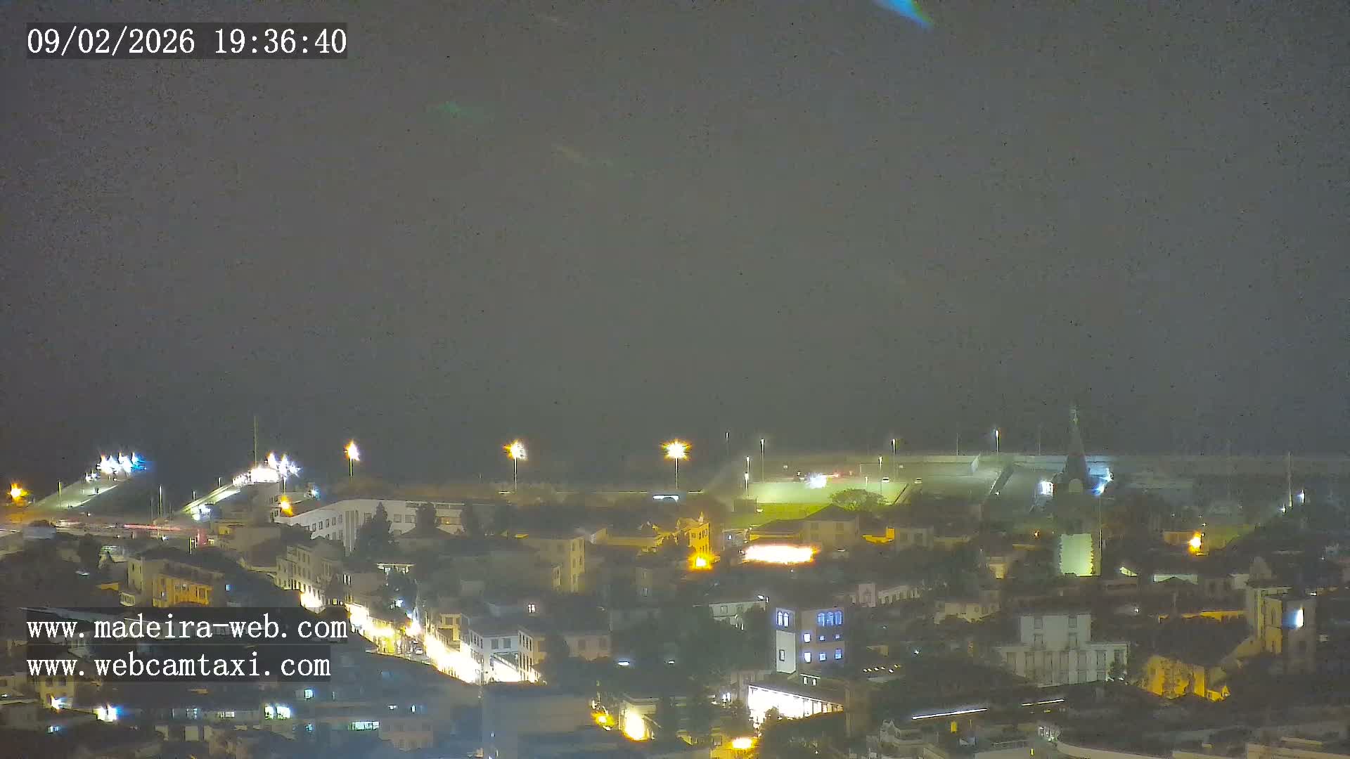 Funchal City  Skyline Live Cam from Sao Roque - Funchal, Madeira, Portugal