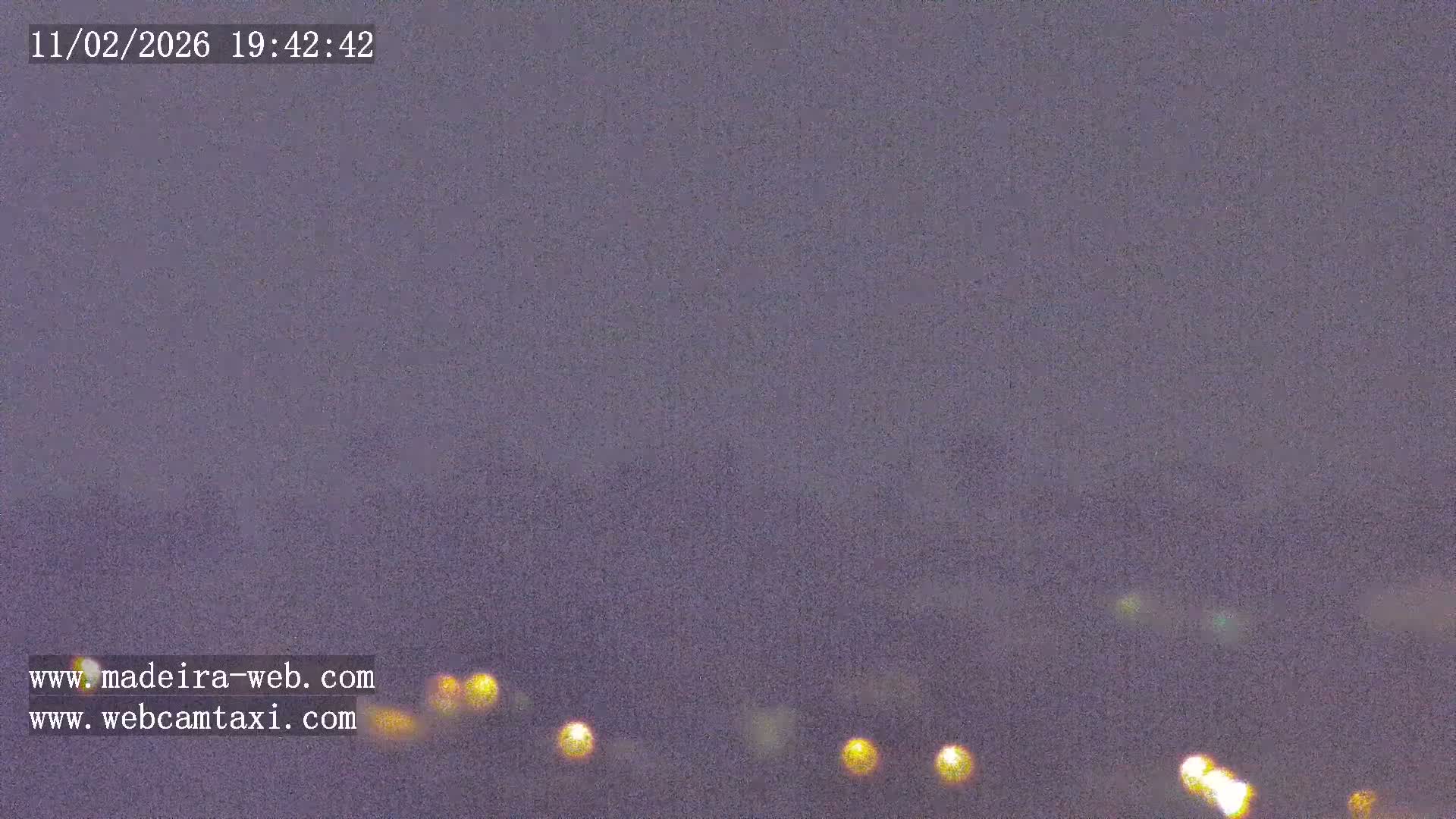 Funchal City  Skyline Live Cam from Sao Roque - Funchal, Madeira, Portugal