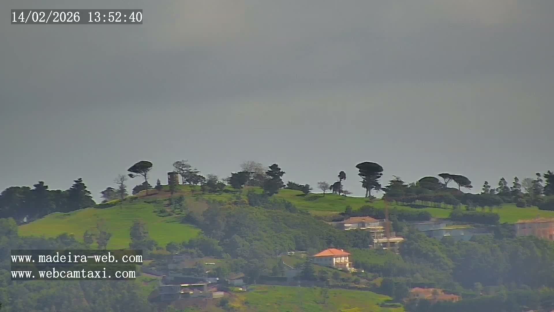 Funchal City  Skyline Live Cam from Sao Roque - Funchal, Madeira, Portugal
