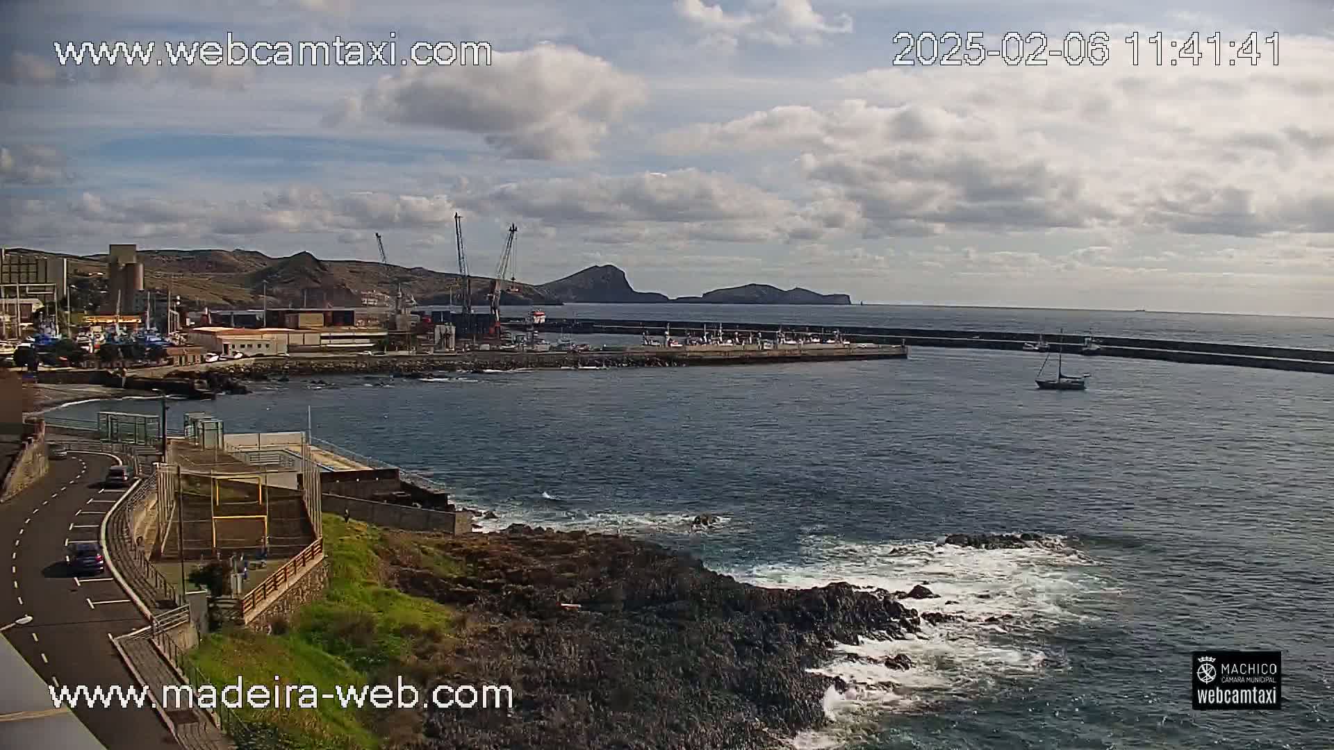 Canical (Caniçal) Coast Live Cam - Machico, Madeira, Portugal