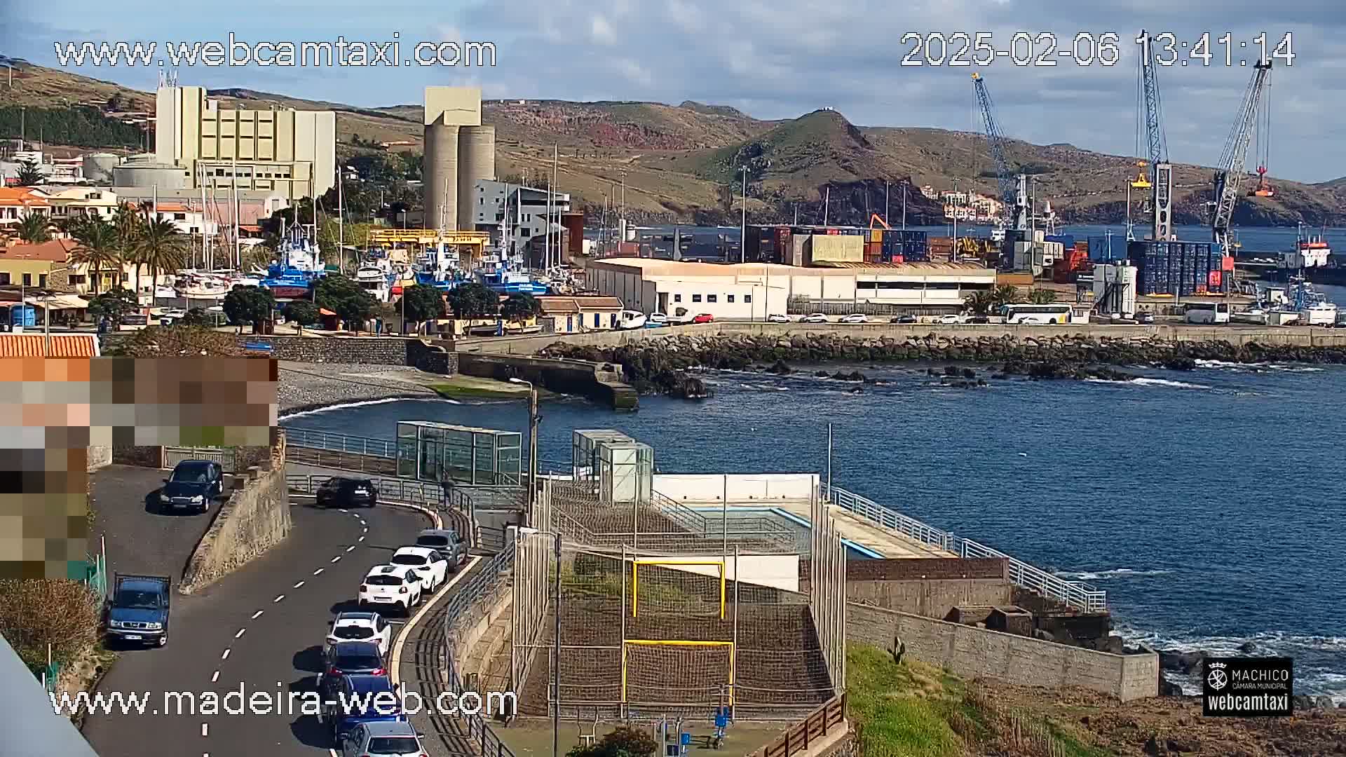 Canical (Caniçal) Coast Live Cam - Machico, Madeira, Portugal