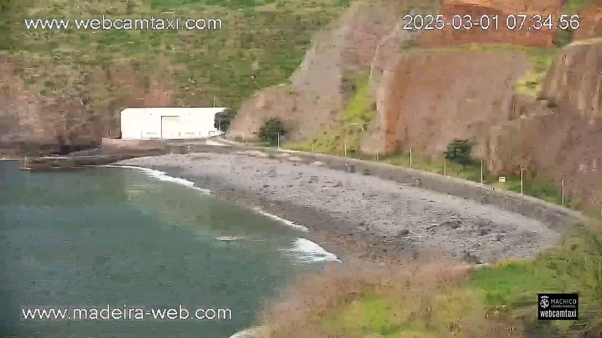 Canical (Caniçal) Coast Live Cam - Machico, Madeira, Portugal