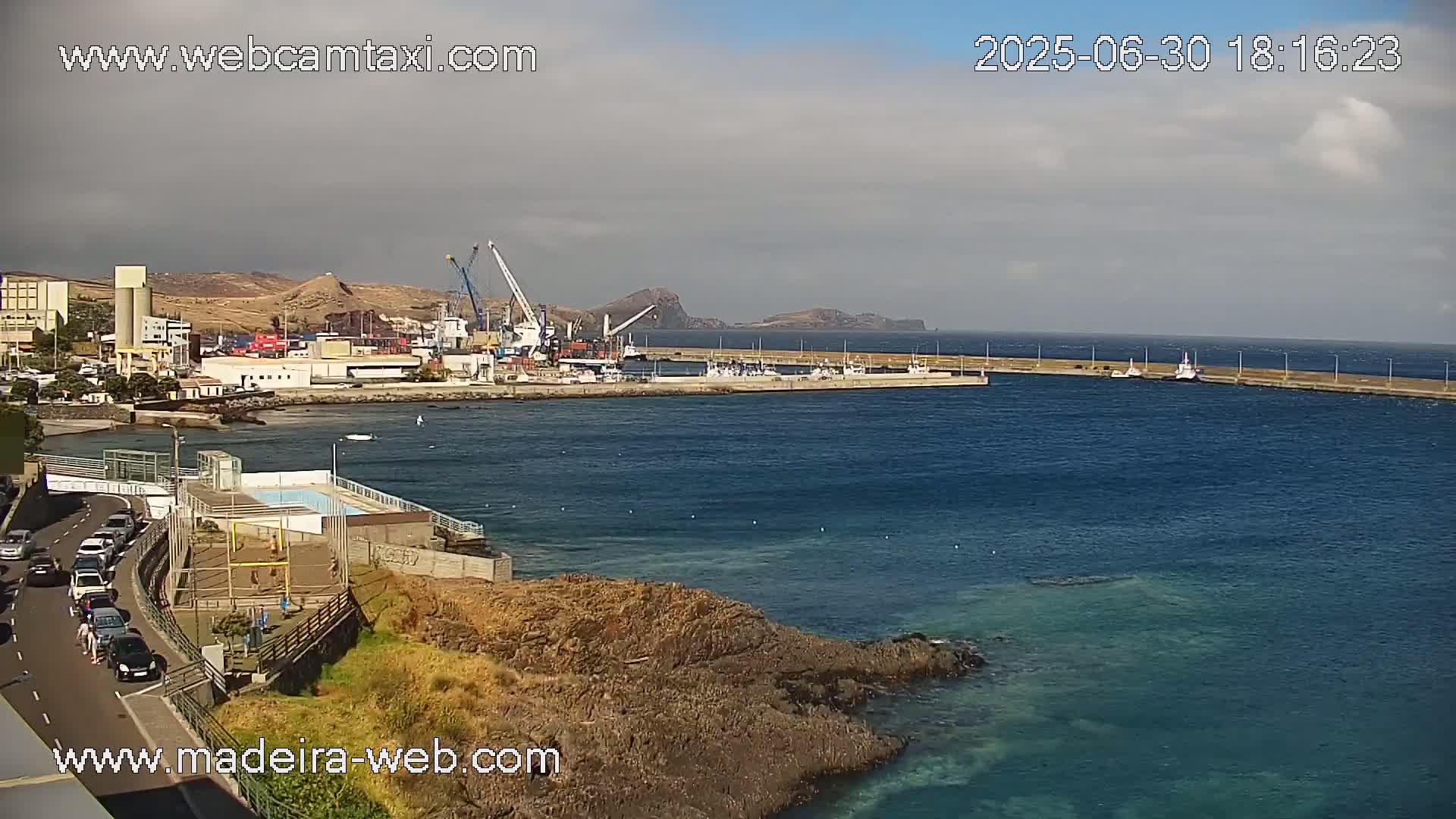 Canical (Caniçal) Coast Live Cam - Machico, Madeira, Portugal
