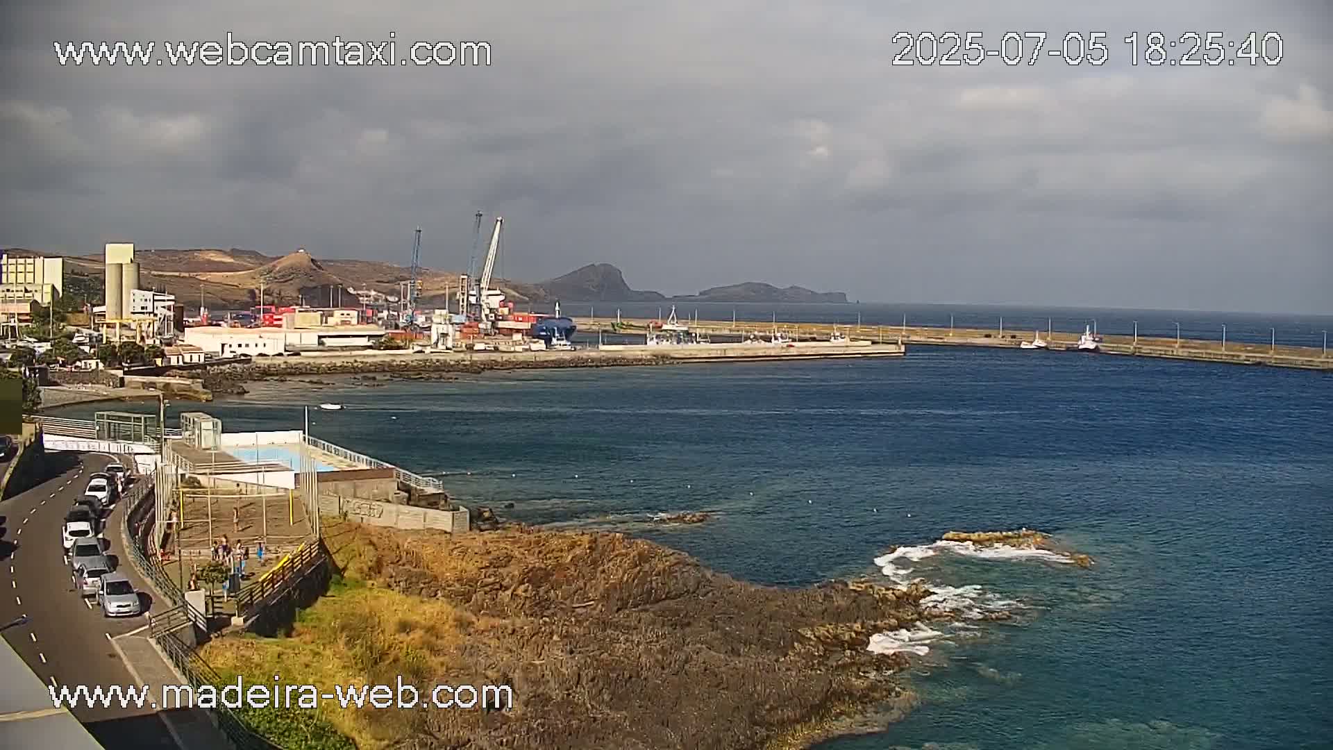 Canical (Caniçal) Coast Live Cam - Machico, Madeira, Portugal
