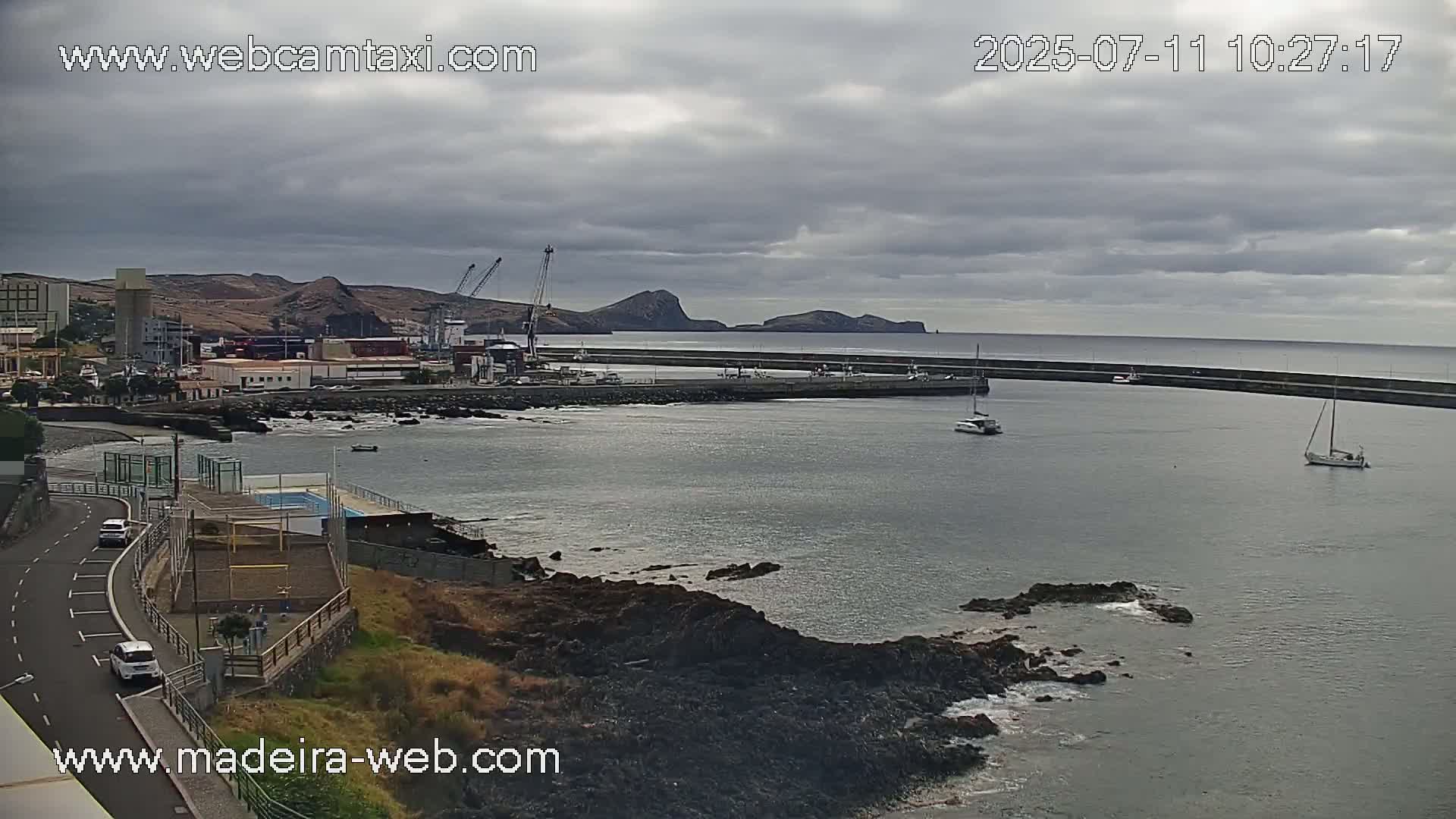 Canical (Caniçal) Coast Live Cam - Machico, Madeira, Portugal