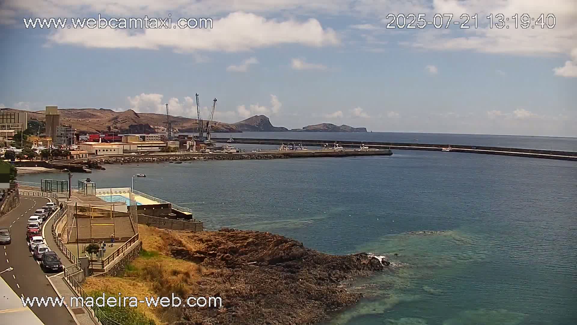 Canical (Caniçal) Coast Live Cam - Machico, Madeira, Portugal