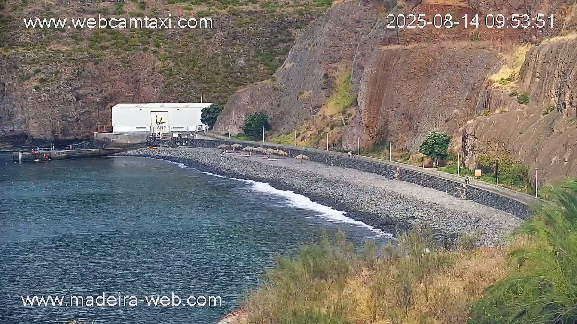 Canical (Caniçal) Coast Live Cam - Machico, Madeira, Portugal