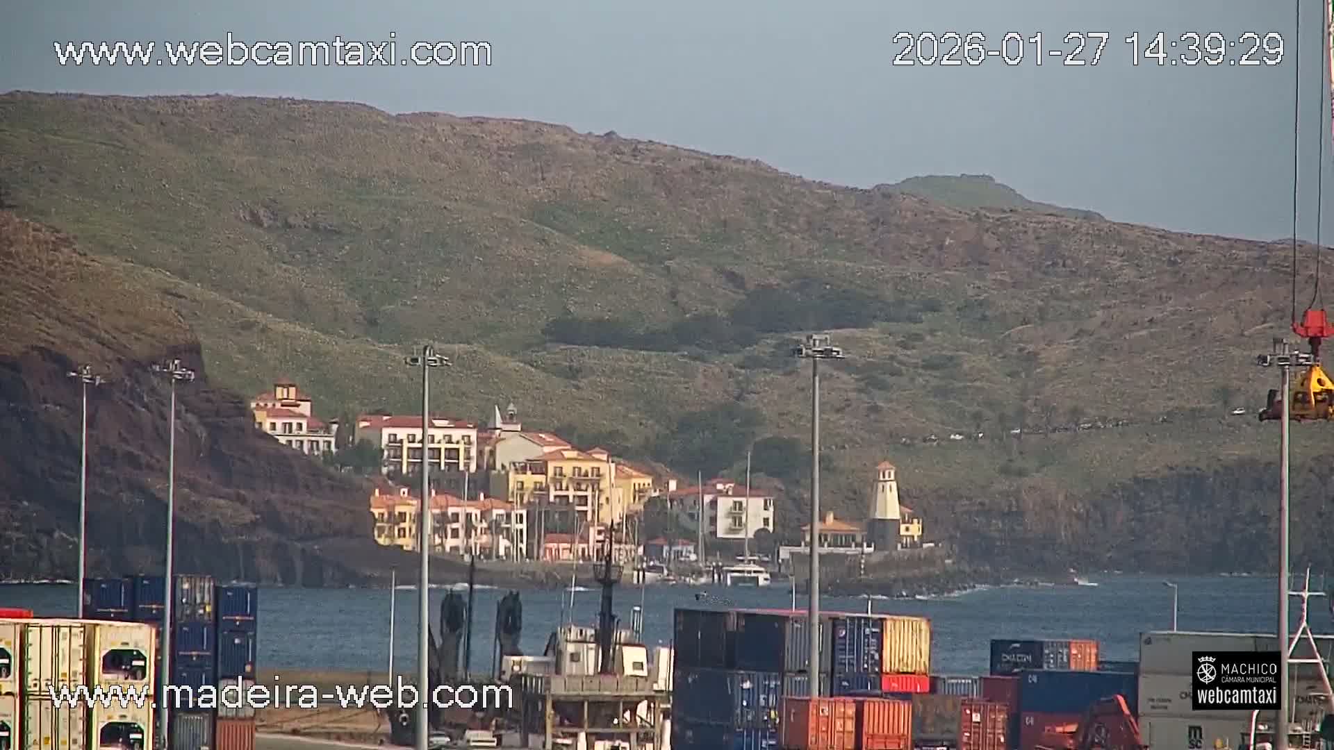 Canical (Caniçal) Coast Live Cam - Machico, Madeira, Portugal