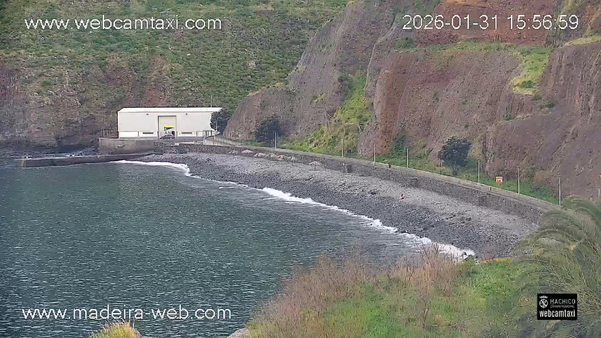Canical (Caniçal) Coast Live Cam - Machico, Madeira, Portugal