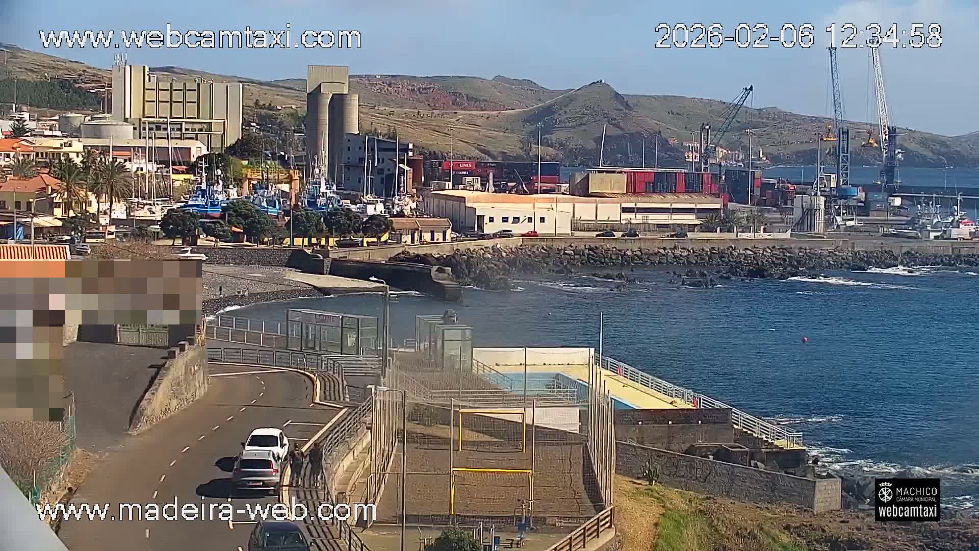 Canical (Caniçal) Coast Live Cam - Machico, Madeira, Portugal