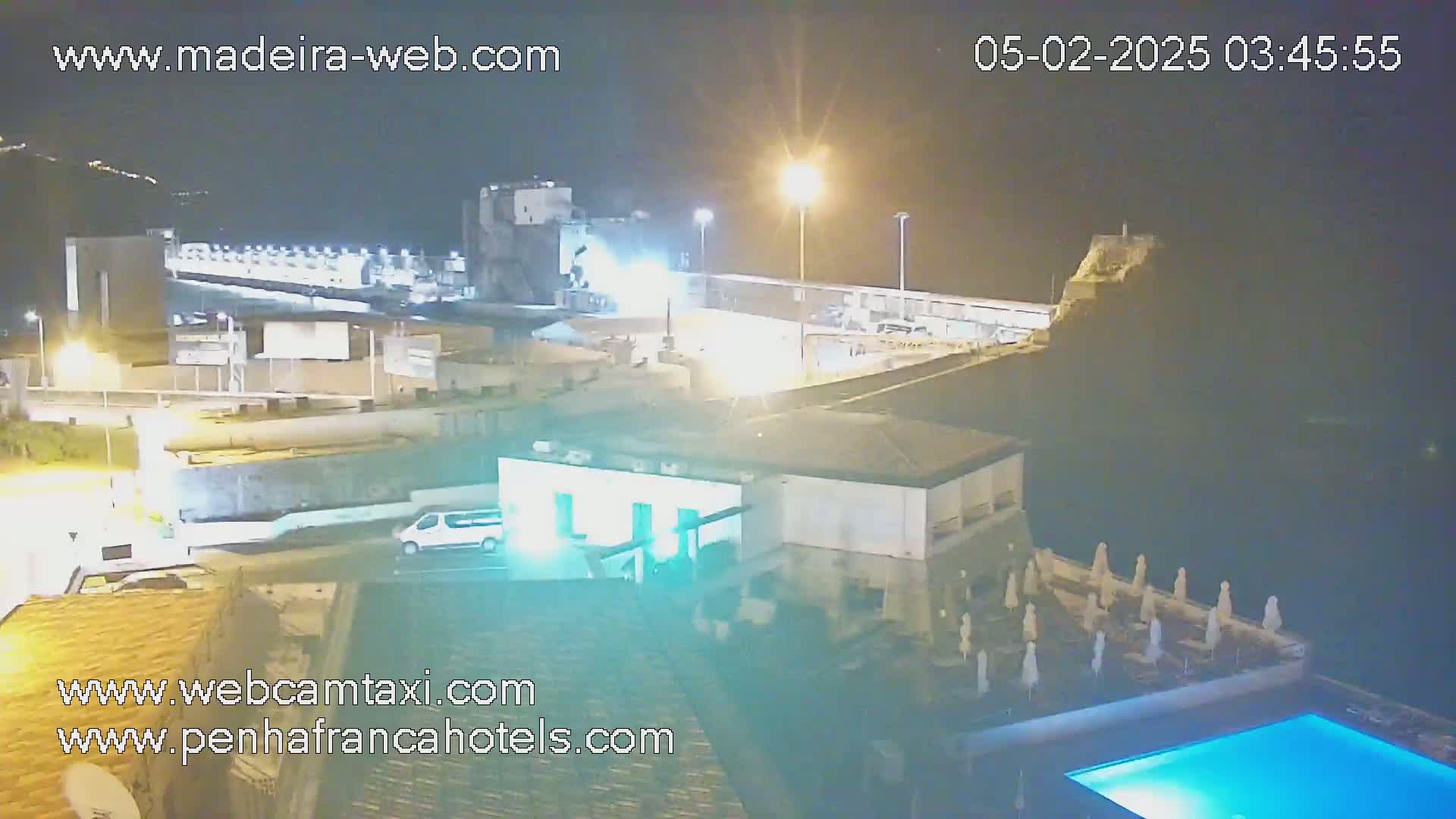 Funchal City View from Penha de Franca Hotel Live Cam - Funchal, Madeira, Portugal