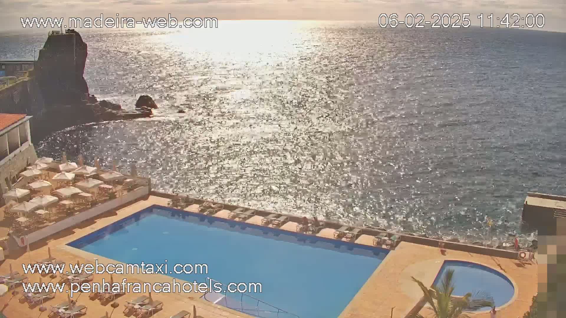 Funchal City View from Penha de Franca Hotel Live Cam - Funchal, Madeira, Portugal