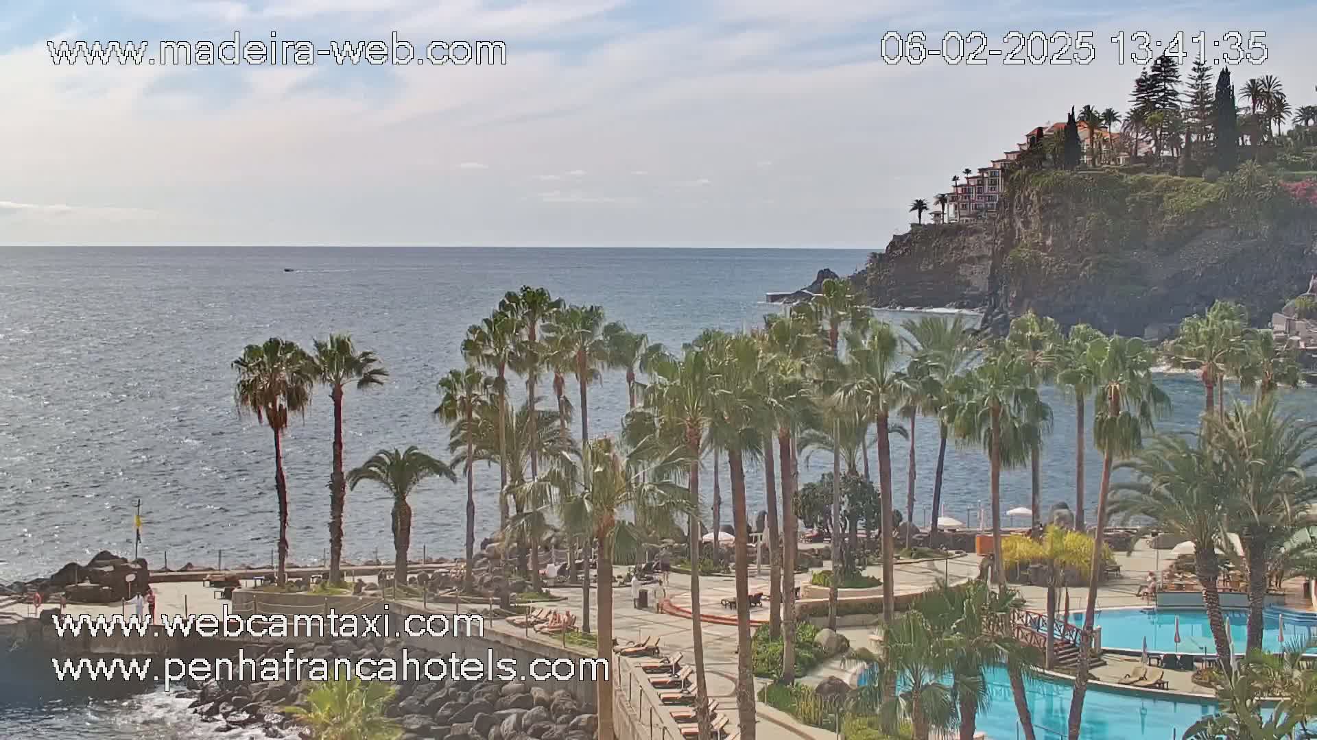 Funchal City View from Penha de Franca Hotel Live Cam - Funchal, Madeira, Portugal