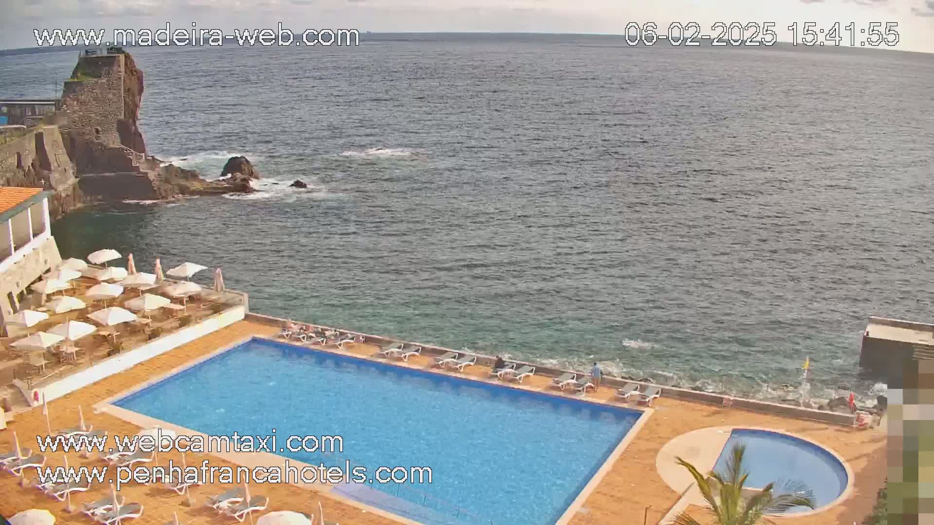 Funchal City View from Penha de Franca Hotel Live Cam - Funchal, Madeira, Portugal