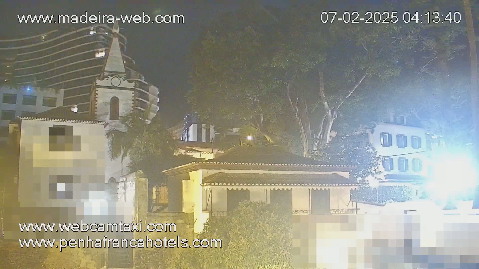 Funchal City View from Penha de Franca Hotel Live Cam - Funchal, Madeira, Portugal