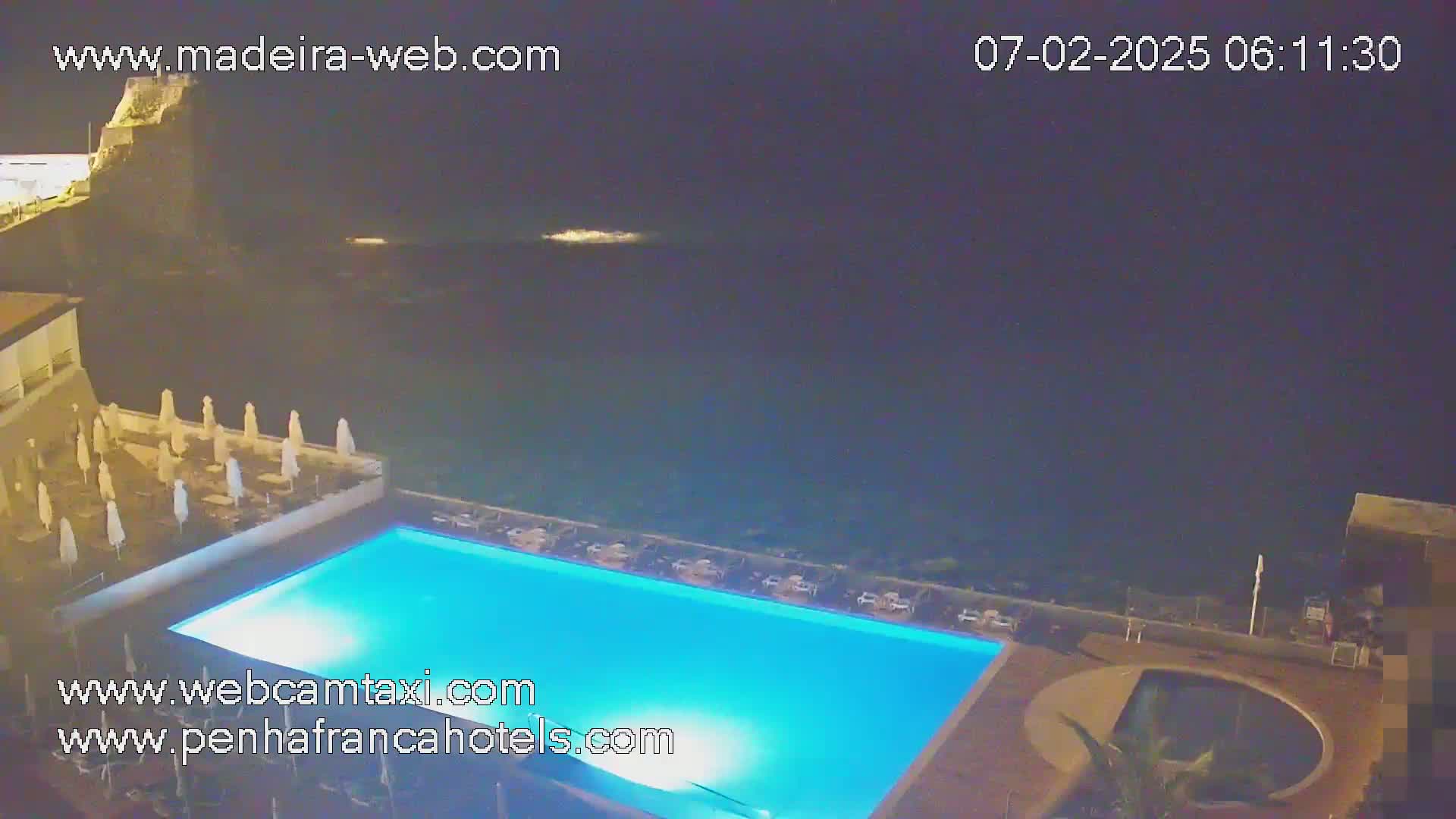 Funchal City View from Penha de Franca Hotel Live Cam - Funchal, Madeira, Portugal