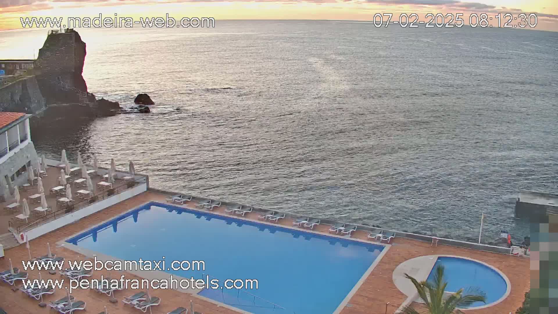Funchal City View from Penha de Franca Hotel Live Cam - Funchal, Madeira, Portugal