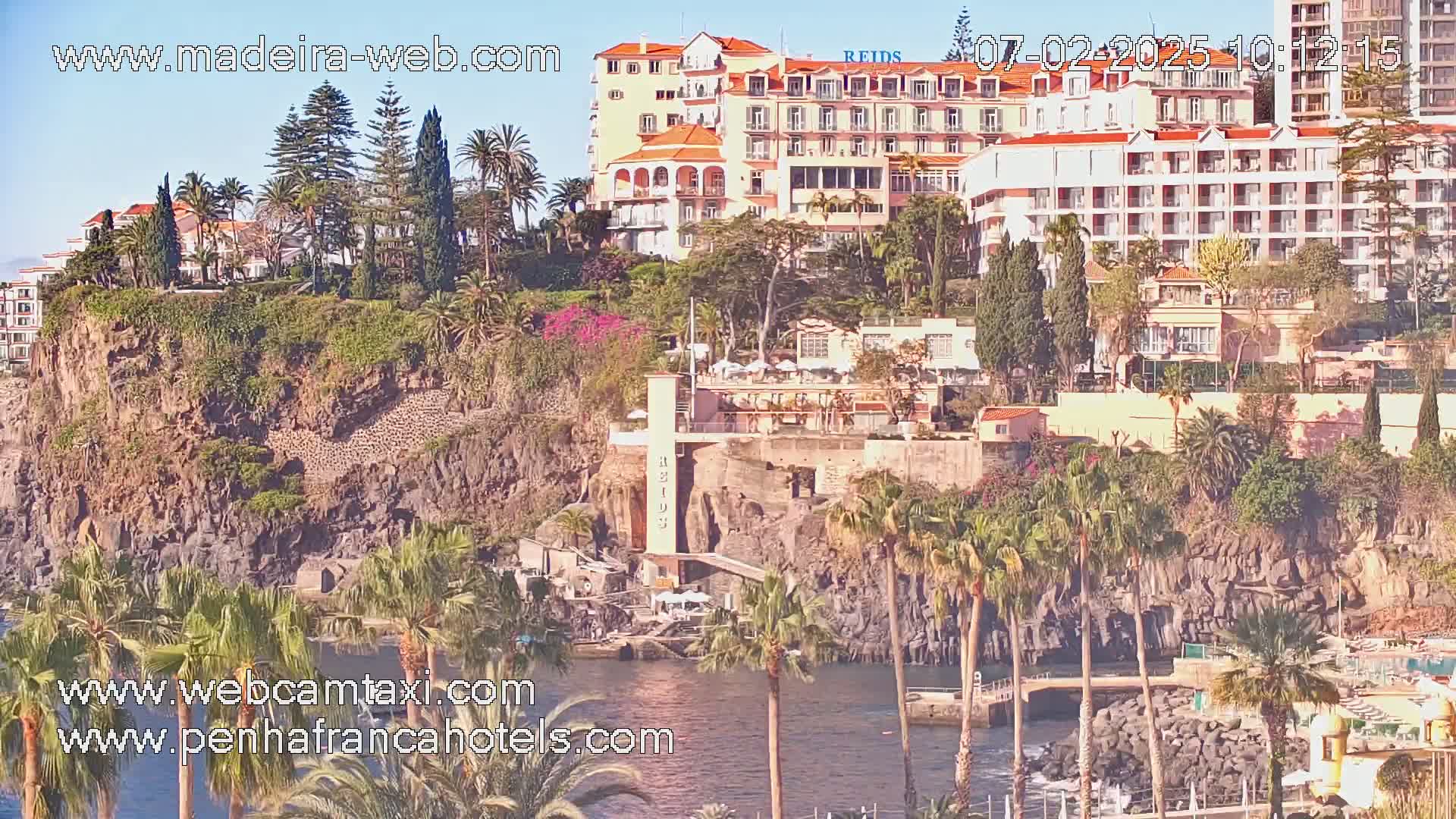 Funchal City View from Penha de Franca Hotel Live Cam - Funchal, Madeira, Portugal