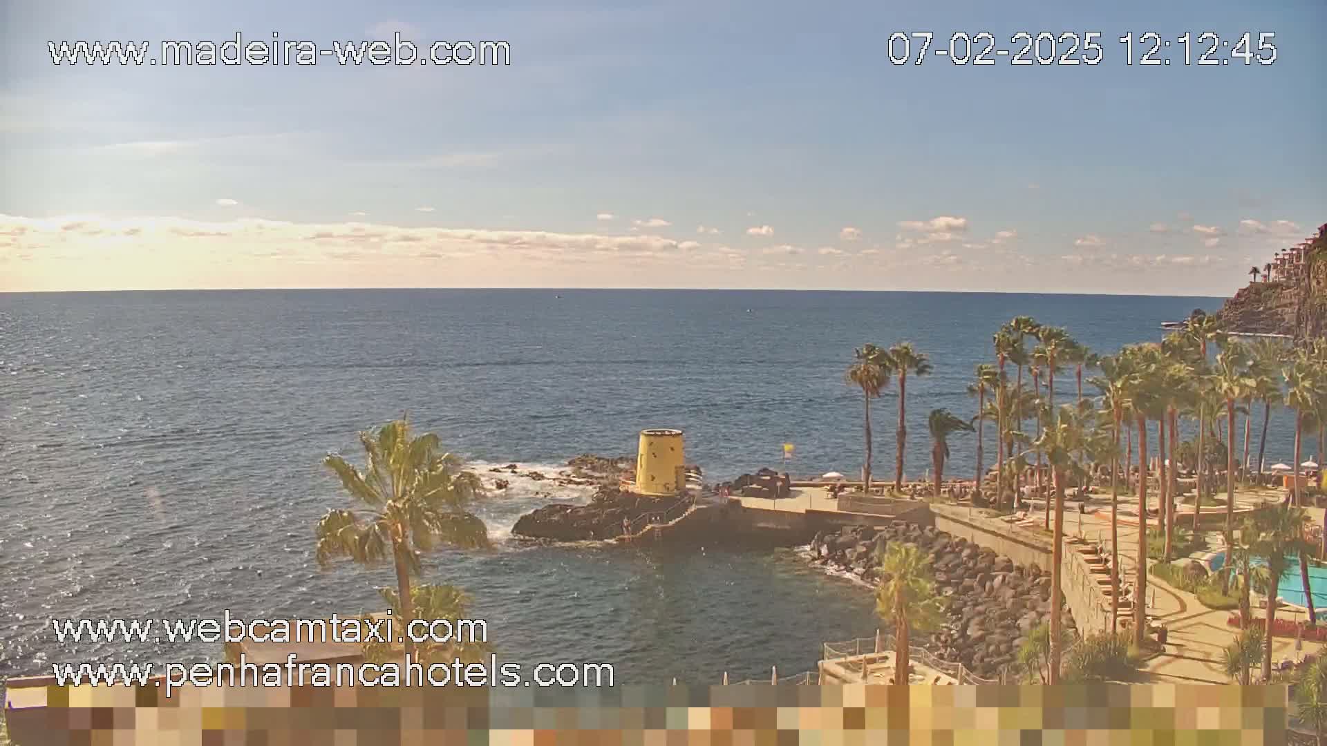 Funchal City View from Penha de Franca Hotel Live Cam - Funchal, Madeira, Portugal