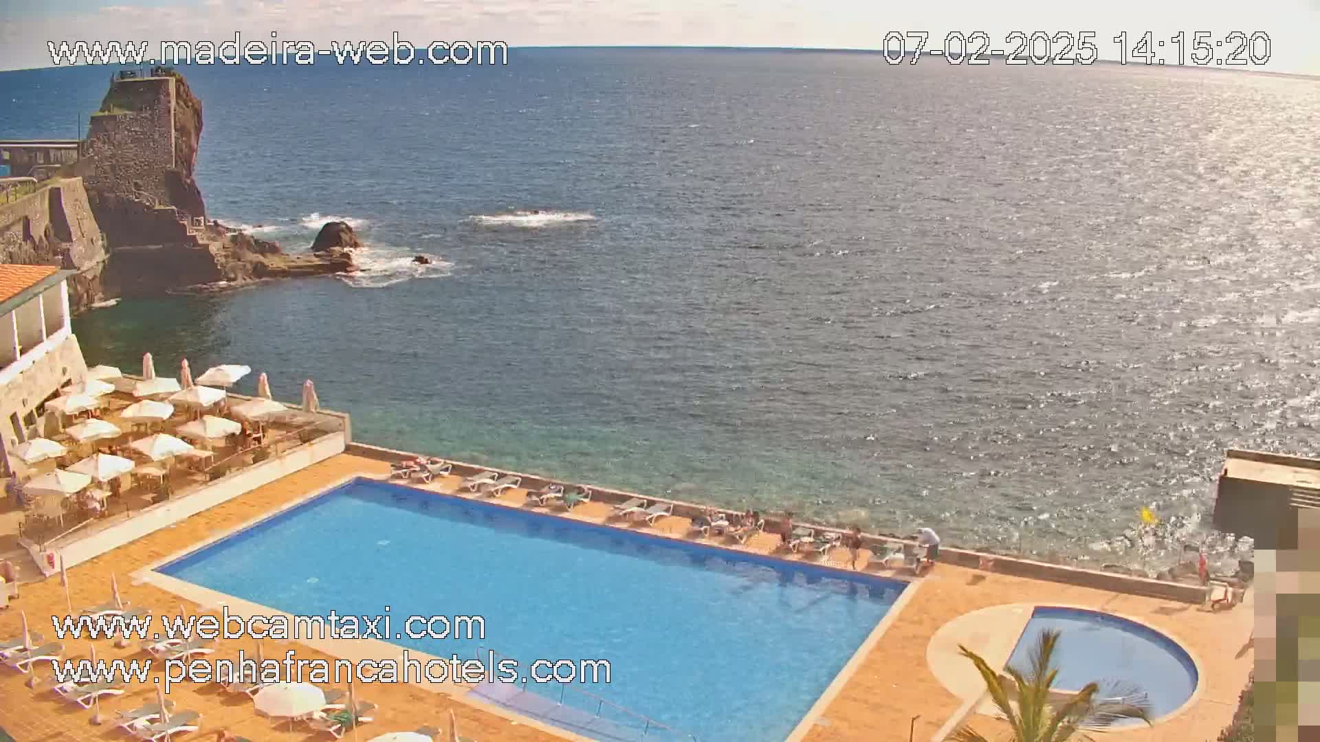 Funchal City View from Penha de Franca Hotel Live Cam - Funchal, Madeira, Portugal