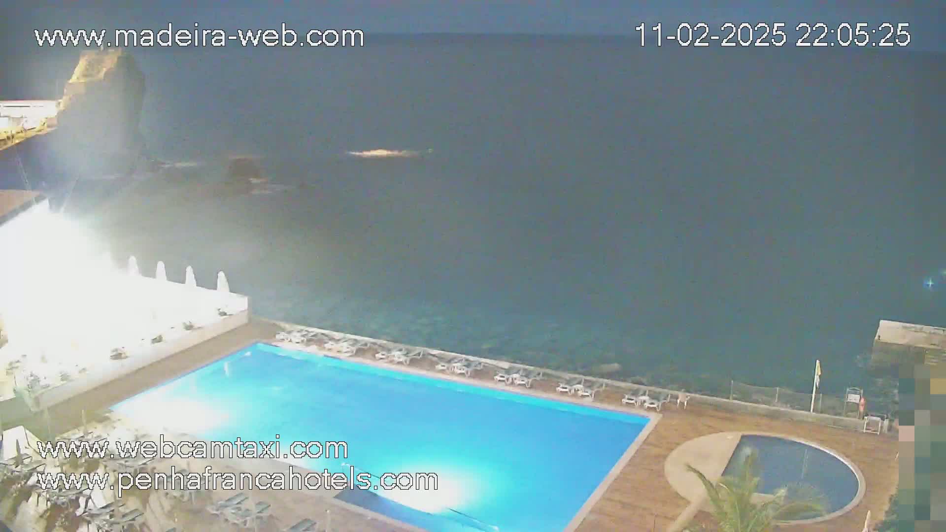 Funchal City View from Penha de Franca Hotel Live Cam - Funchal, Madeira, Portugal