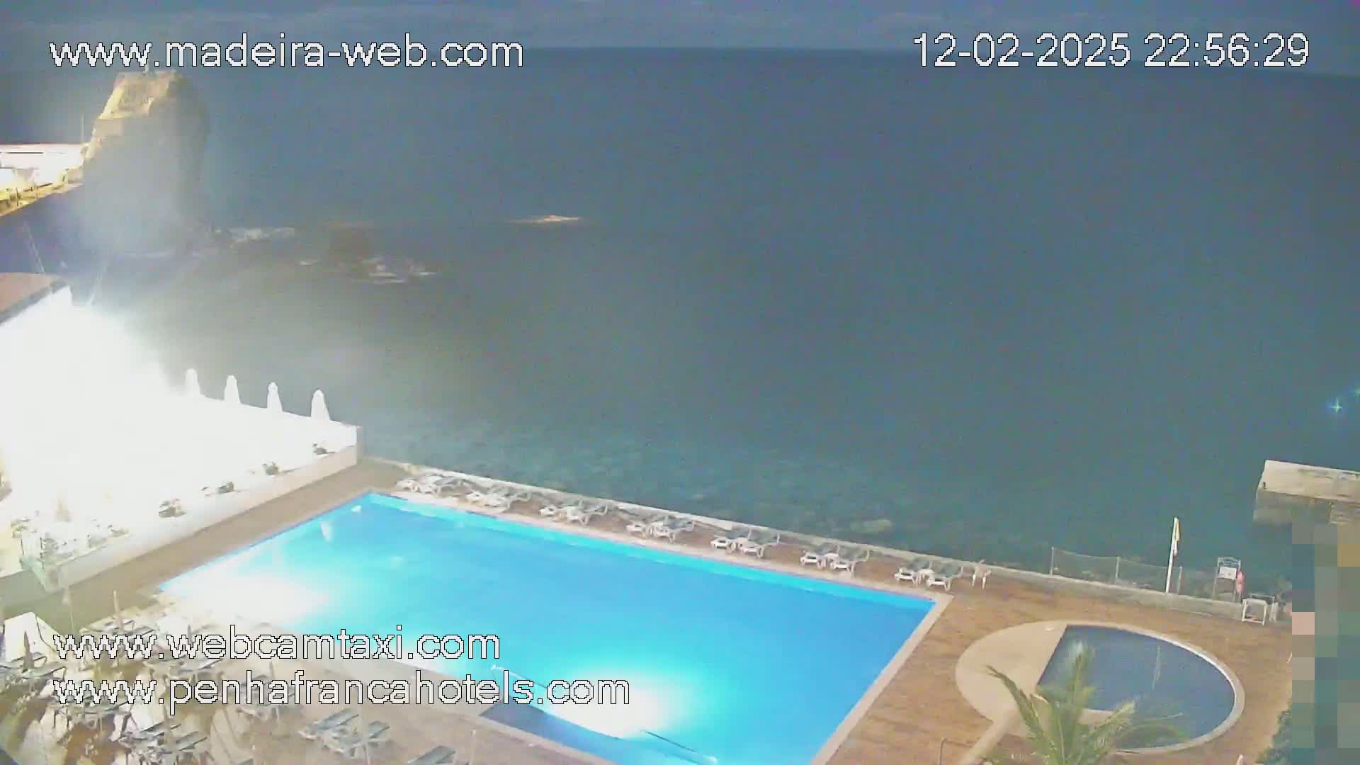 Funchal City View from Penha de Franca Hotel Live Cam - Funchal, Madeira, Portugal