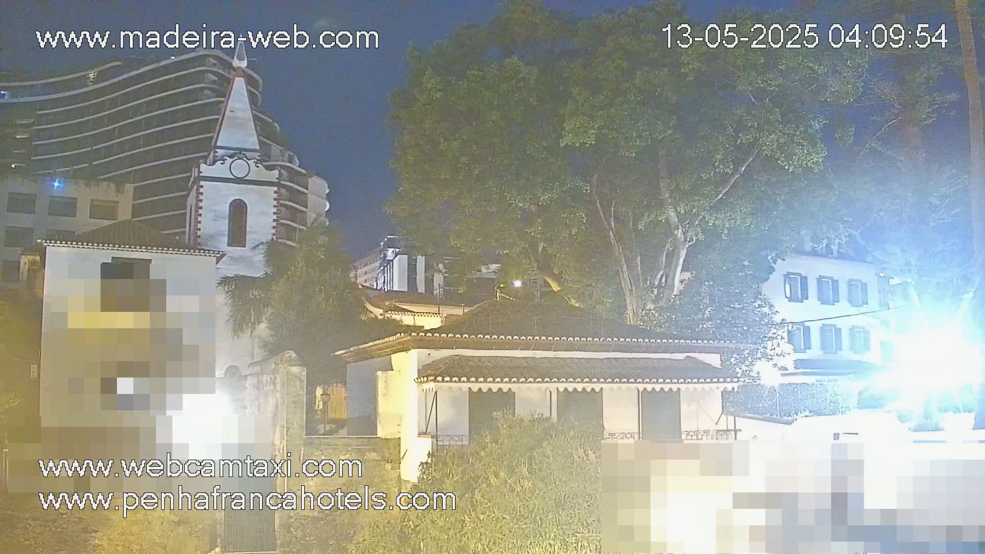 Funchal City View from Penha de Franca Hotel Live Cam - Funchal, Madeira, Portugal