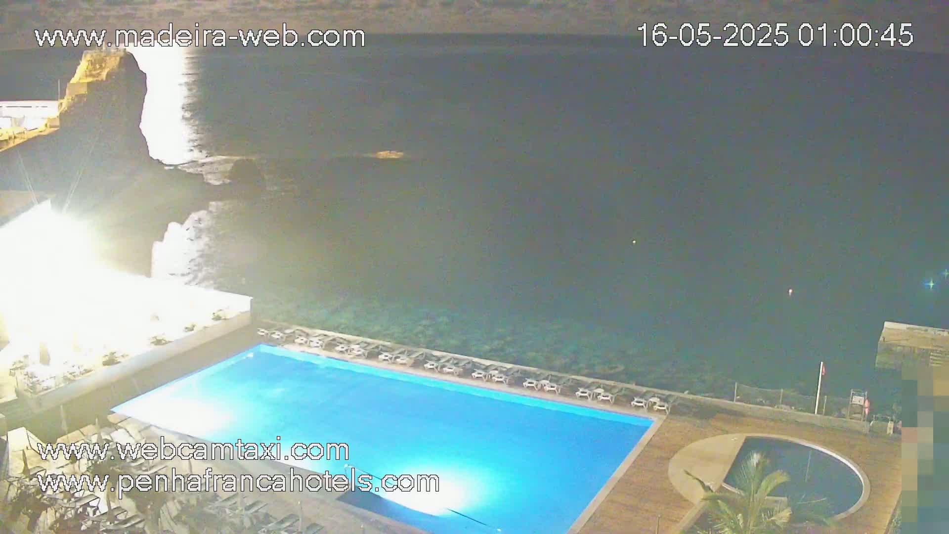 Funchal City View from Penha de Franca Hotel Live Cam - Funchal, Madeira, Portugal