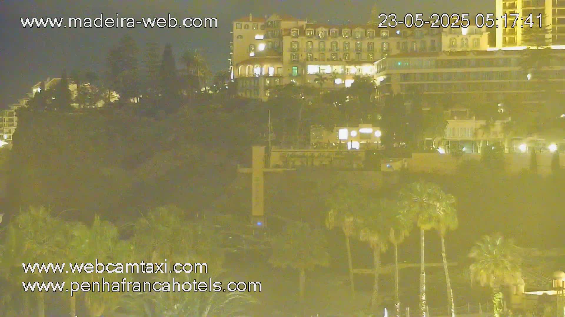 Funchal City View from Penha de Franca Hotel Live Cam - Funchal, Madeira, Portugal