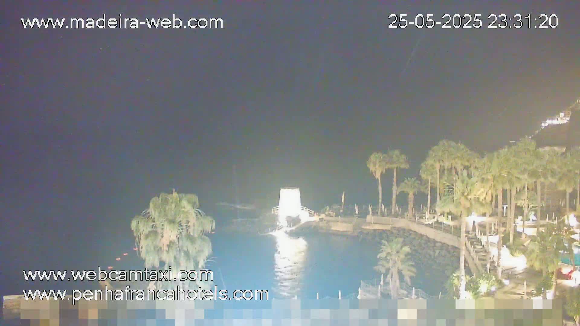 Funchal City View from Penha de Franca Hotel Live Cam - Funchal, Madeira, Portugal