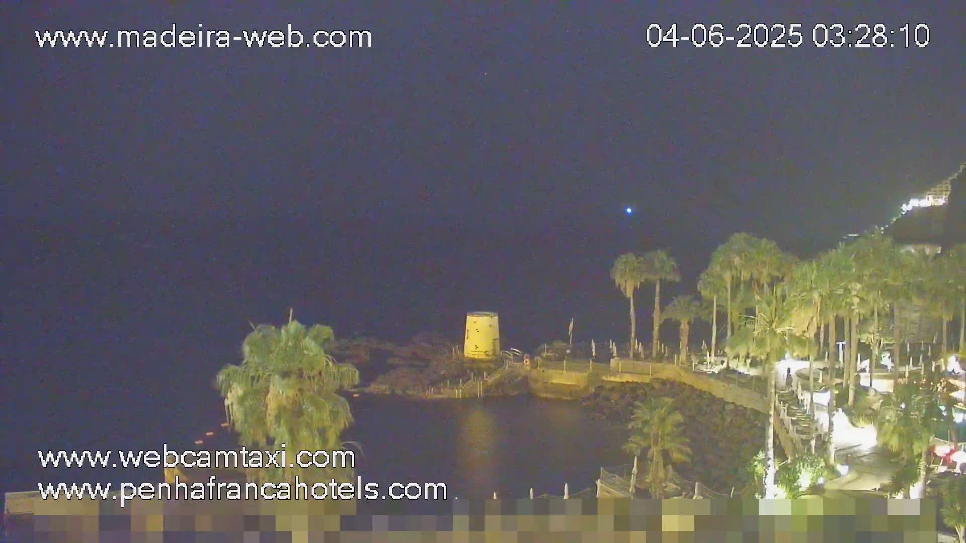 Funchal City View from Penha de Franca Hotel Live Cam - Funchal, Madeira, Portugal