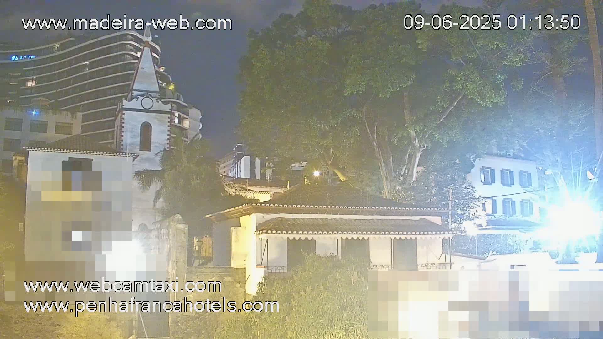 Funchal City View from Penha de Franca Hotel Live Cam - Funchal, Madeira, Portugal