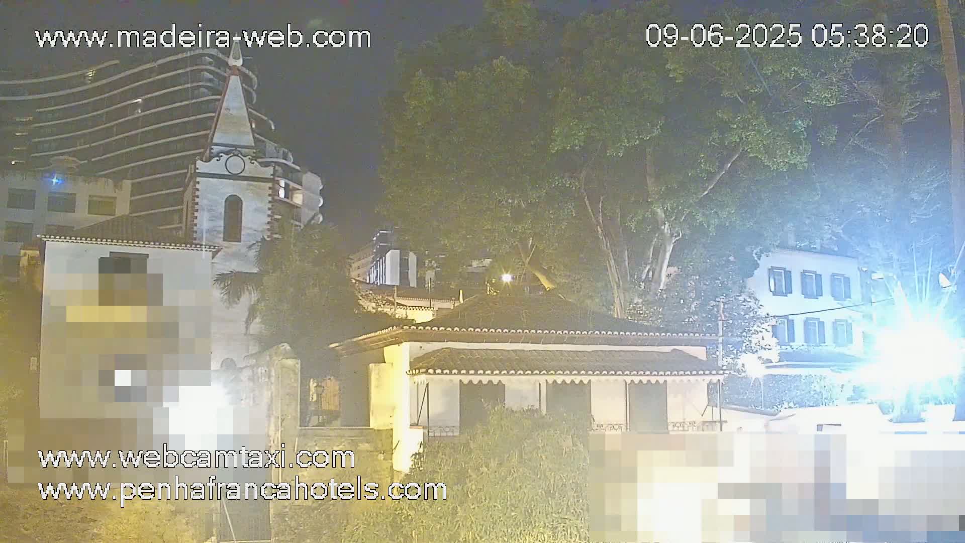 Funchal City View from Penha de Franca Hotel Live Cam - Funchal, Madeira, Portugal
