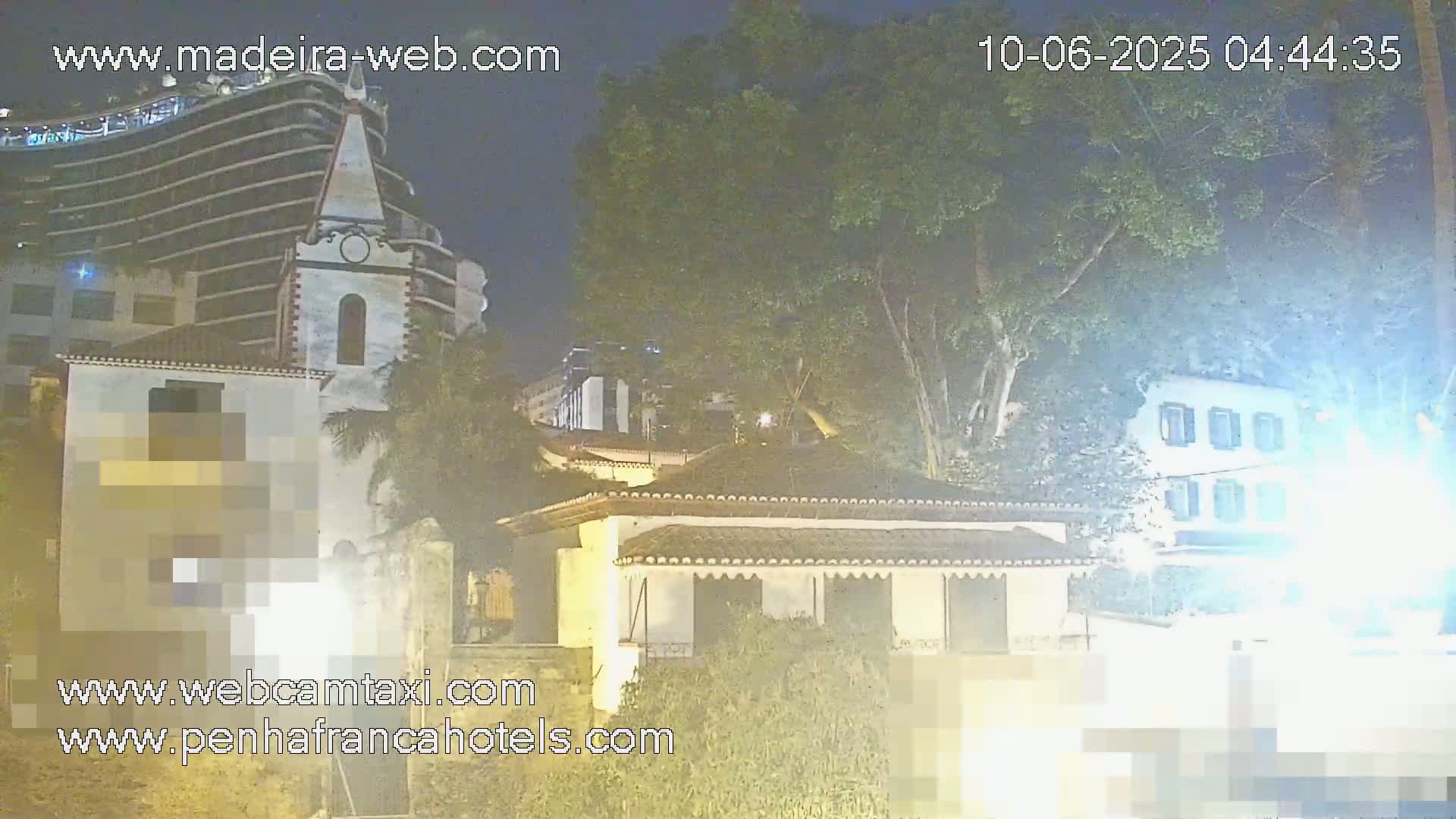 Funchal City View from Penha de Franca Hotel Live Cam - Funchal, Madeira, Portugal