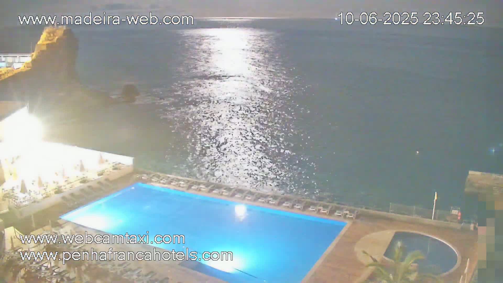 Funchal City View from Penha de Franca Hotel Live Cam - Funchal, Madeira, Portugal