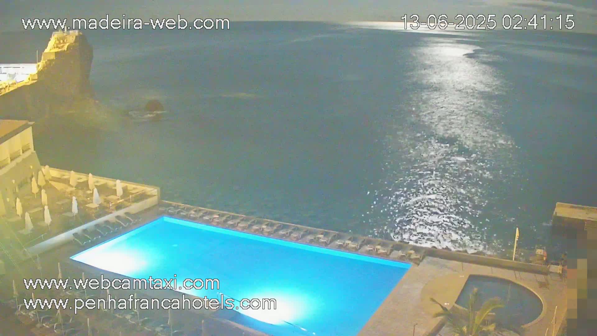 Funchal City View from Penha de Franca Hotel Live Cam - Funchal, Madeira, Portugal