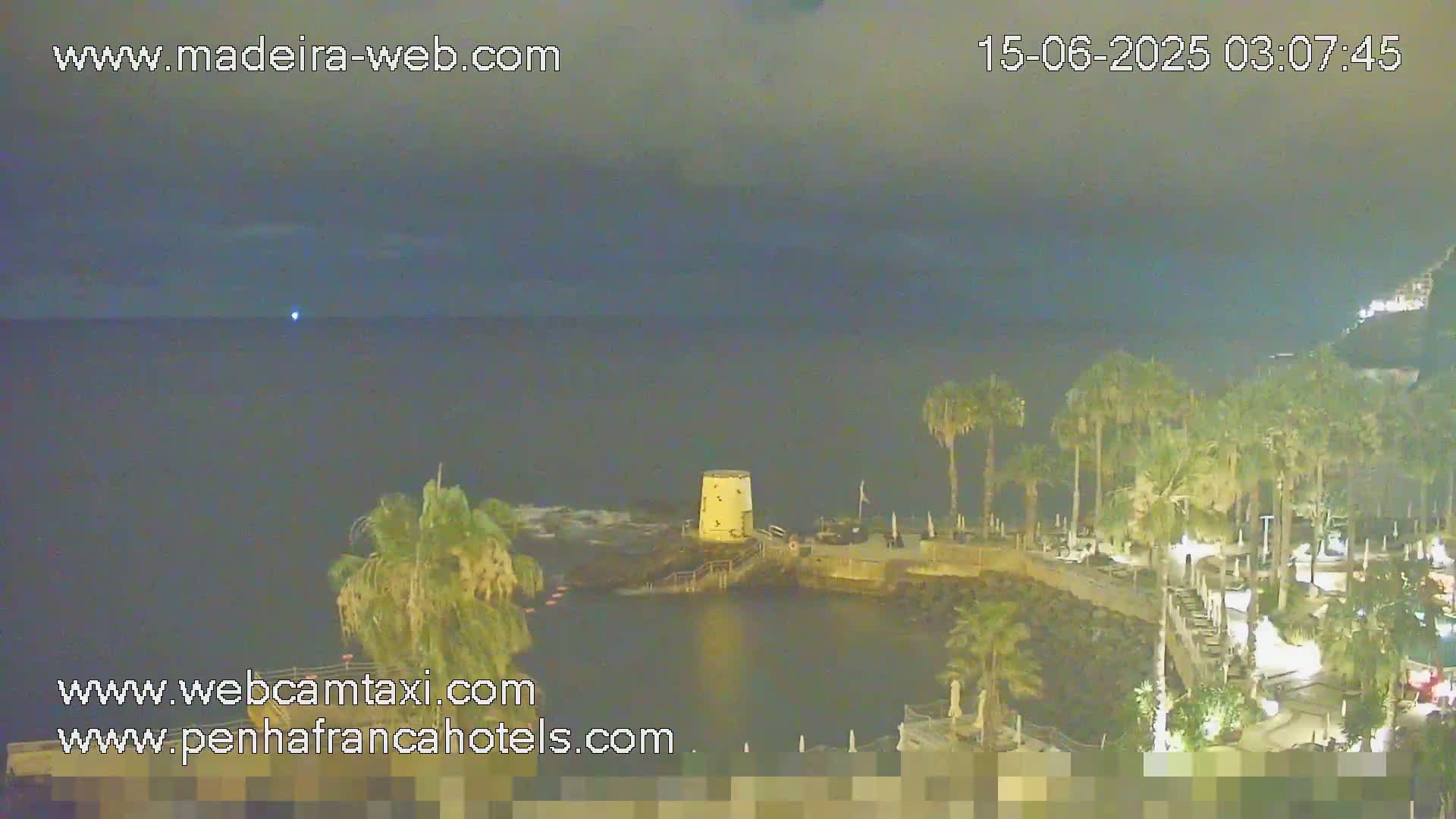 Funchal City View from Penha de Franca Hotel Live Cam - Funchal, Madeira, Portugal