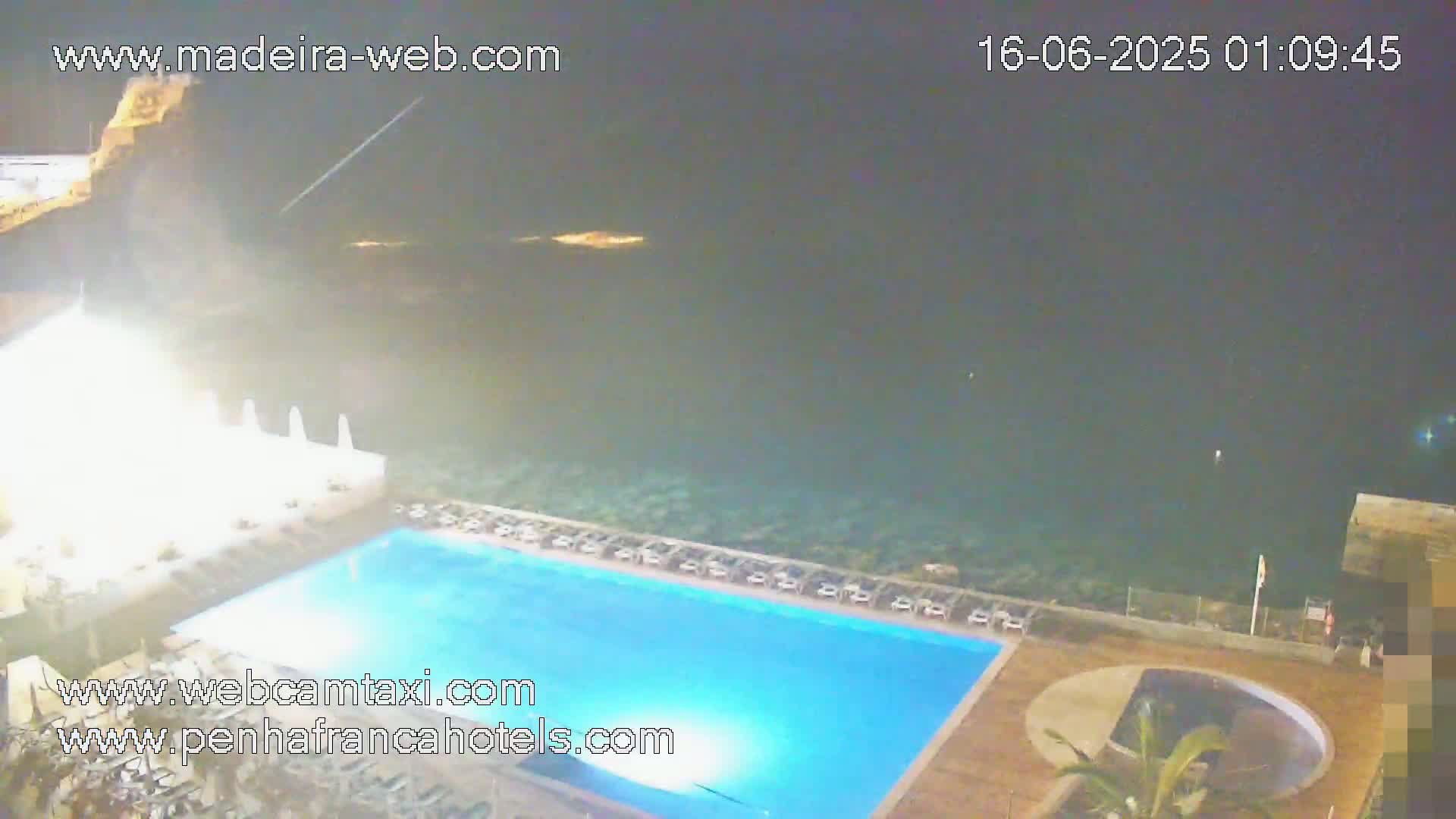 Funchal City View from Penha de Franca Hotel Live Cam - Funchal, Madeira, Portugal