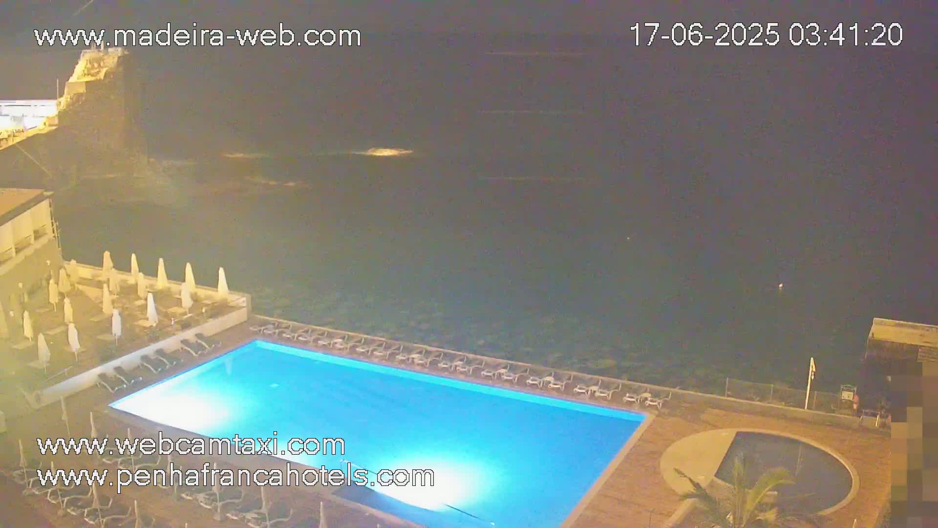 Funchal City View from Penha de Franca Hotel Live Cam - Funchal, Madeira, Portugal