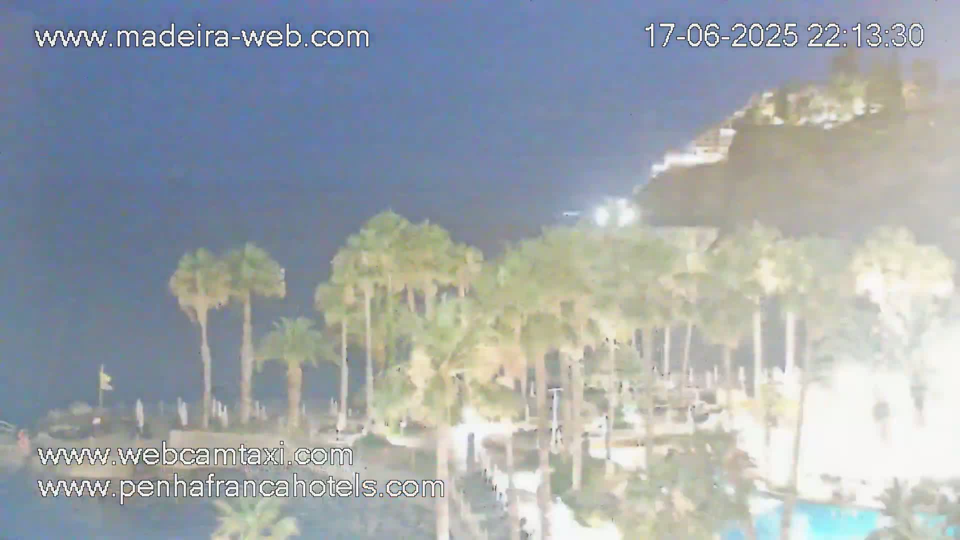 Funchal City View from Penha de Franca Hotel Live Cam - Funchal, Madeira, Portugal