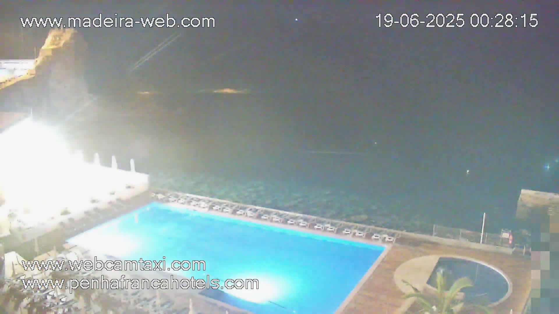 Funchal City View from Penha de Franca Hotel Live Cam - Funchal, Madeira, Portugal