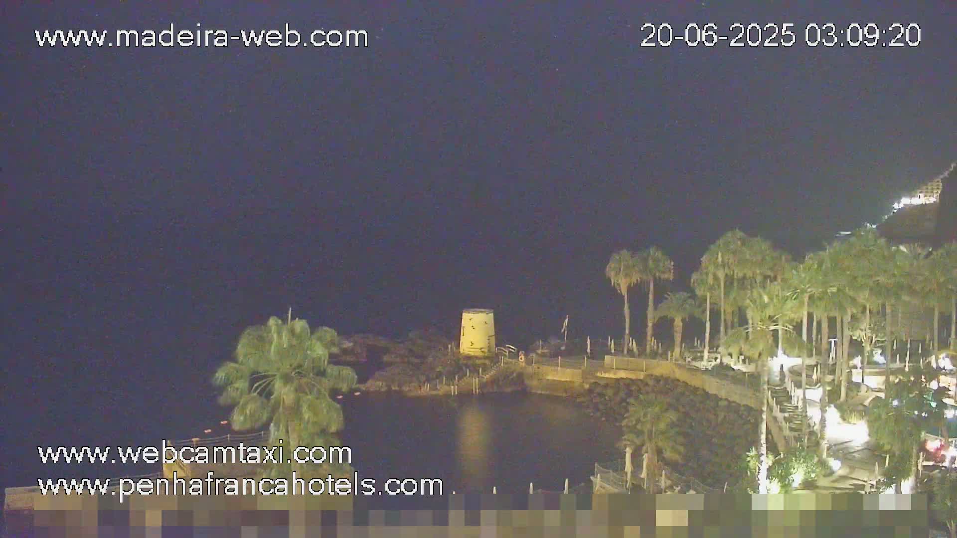 Funchal City View from Penha de Franca Hotel Live Cam - Funchal, Madeira, Portugal