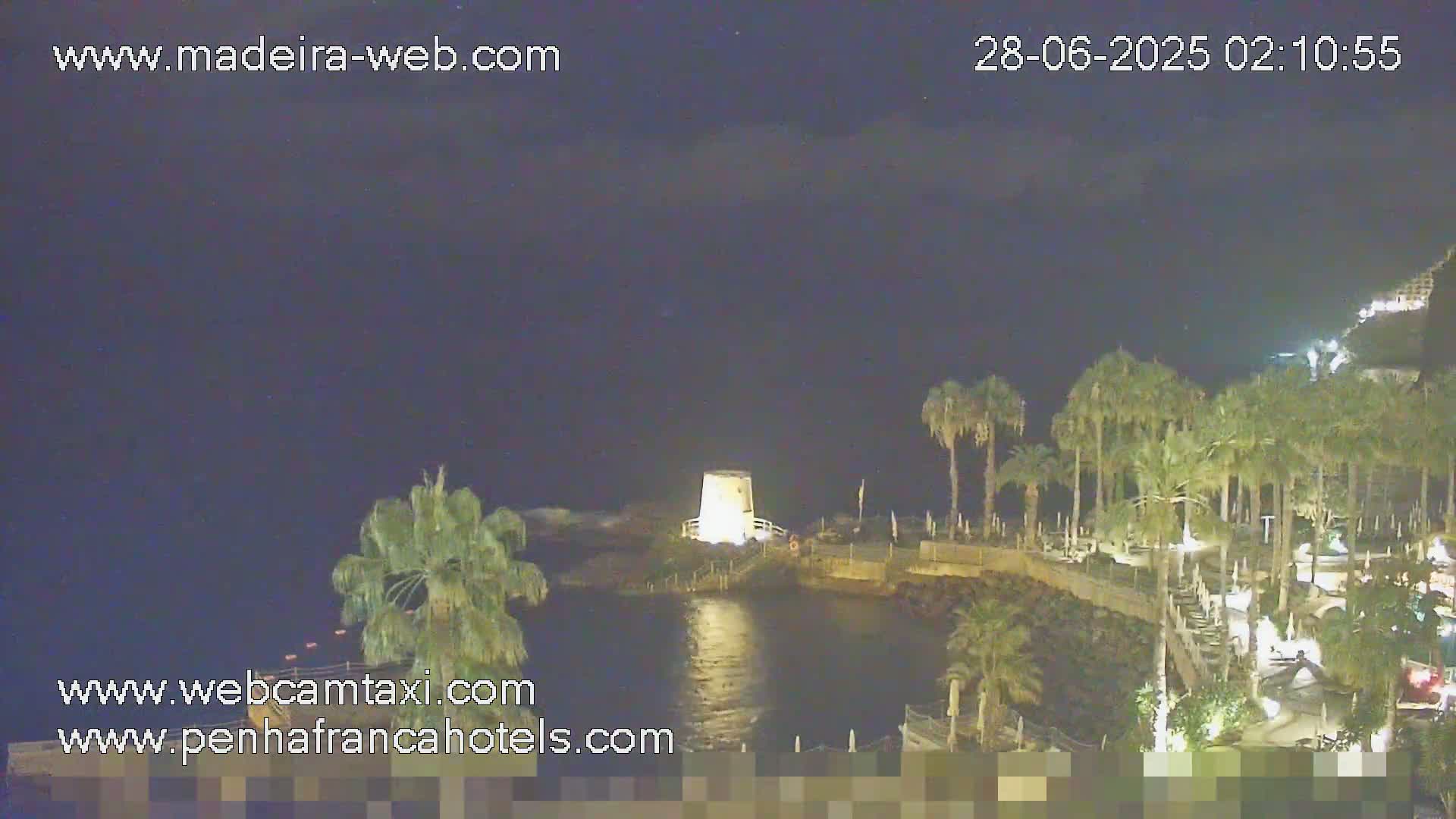 Funchal City View from Penha de Franca Hotel Live Cam - Funchal, Madeira, Portugal