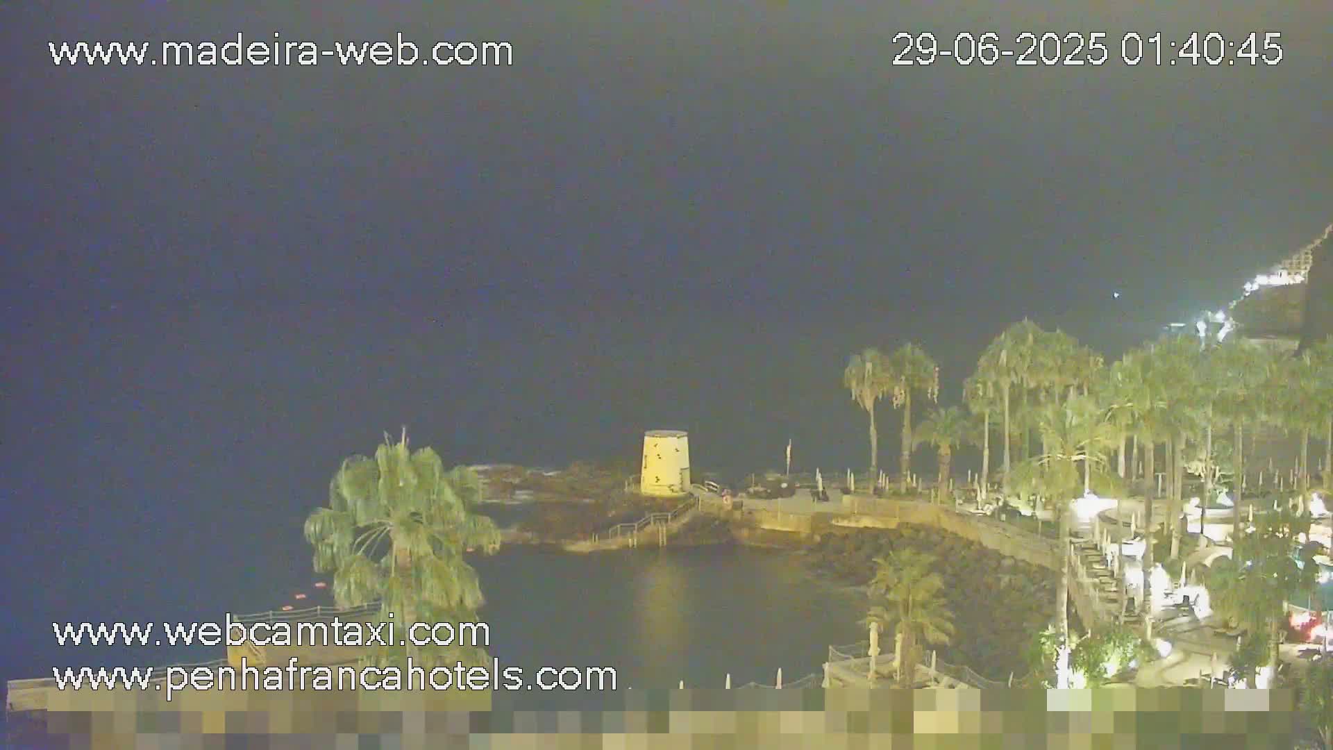 Funchal City View from Penha de Franca Hotel Live Cam - Funchal, Madeira, Portugal