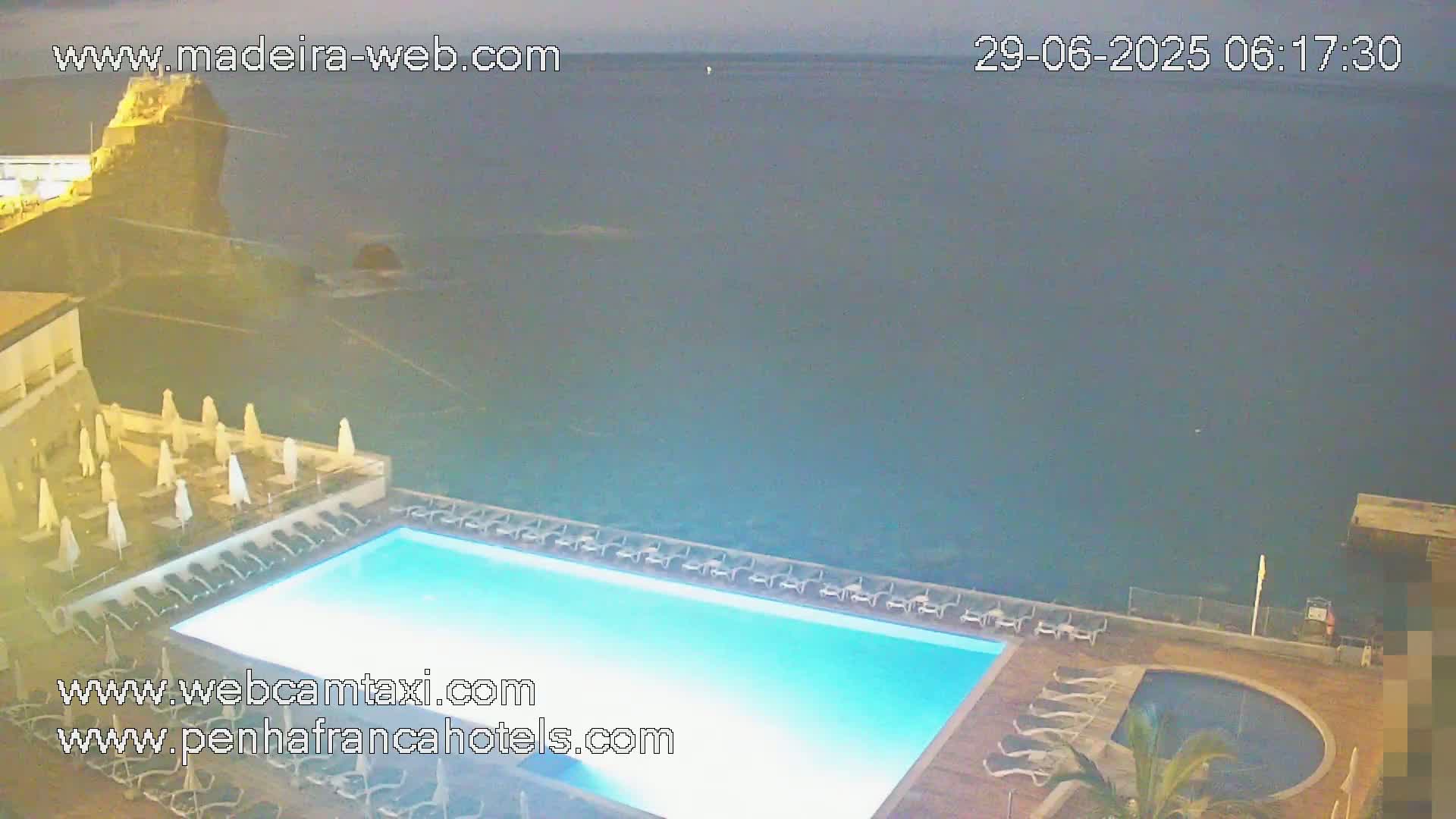 Funchal City View from Penha de Franca Hotel Live Cam - Funchal, Madeira, Portugal