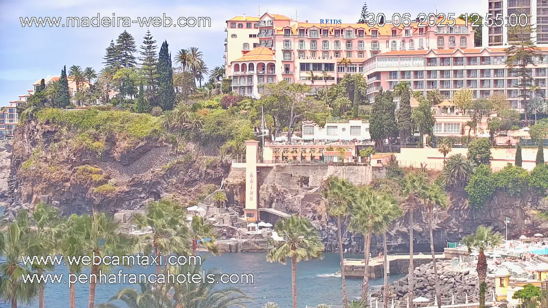Funchal City View from Penha de Franca Hotel Live Cam - Funchal, Madeira, Portugal